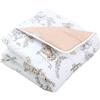 TupTam Tappeto Play Mat Per Bambini e Neonati Coperta 120 x 120 cm Gioco Imbottita XXL, Safari accumulo beige