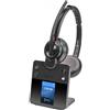Hp Cuffie Hp Poly Savi 8420 Office S8420 -M Wireless/Bluetooth per ufficio/call center con microfono Nero [8L5B3AA#ABB]
