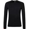 Rock Experience REMT01901 Makani 2.0 LS T-Shirt Uomo Caviar S