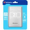 Verbatim Hard Disk Esterno 2048 GB 5400 Giri/m Micro-USB B - 53189