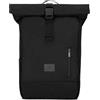 Johnny Urban Zaino Donna e Uomo Nero - Robin Medium - Zainetto con Vano per PC Portatile - Backpack per Viaggio, Lavoro, Università, Ufficio - Idrorepellente