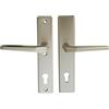 Alpertec porta di casa Maniglia tira - LS KT protezione antiappannante per casa stüren pulsante/pulsante in alluminio F2 anodizzato quadrato 10 mm, distanza 92 mm, 40100476