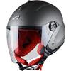 Astone Helmets - MINIJET S monocolor- Casque jet - Casque jet usage urbain - Casque compact - Coque en polycarbonate - Matt Gun Metal XXL