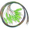 LINK LKSC12APC Set Cavi Pigtail Fibra Ottica Colorati Connettori Sc Apc Singlemode 9/125 Os2 Simplex 2 Mt, 12 pezzi
