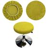 HuaLiSiJi Copri Sgabello Rotondo Fodera Sgabello, Fodera Sgabello Rotondo Lavabile Facile da Pulire Morbido e Resistente, per Sgabello da Bar Sedia da 30-40 cm (1 Pezzi Verde)