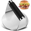 FCHERP Smash Burger, 5,5 Pollici Pressa per Hamburger, Professionale Pressa per Hamburger in Acciaio Inox,Pressa per Biscotti Hamburger, Resistente Smasher per Hamburger, Bistecche, Barbecue