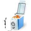 ArinkO Frigo-congelatore Elettrico Portatile, 7,5 L, Auto 12 V, Frigo-congelatore per Camion a Basso Rumore, con Funzione di Raffreddamento E Riscaldamento Frigo per Alimenti Portatile, Frigo Portatile