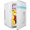 ArinkO Mini frigorifero 10L frigorifero elettrico portatile caldo freddo 12 / 220V Frigorifero universale per auto per auto, viaggi su strada, case, uffici