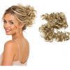 CAISHA XXL Posticcio Capelli Elastici Acconciature Da Sposa Voluminoso Riccio Chignon Biondo HW17