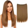 CAISHA 50cm 1 Trama Extension Con Elastico Extension Per Capelli Parrucchino Liscio Resistente Al Calore Abbronzatura E112
