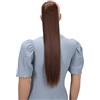 CAISHA 60cm Posticcio Per Capelli Hailey Con 2 Nastri Coda Di Cavallo Voluminoso Capelli Finti Liscio Marrone Rame HC24