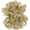 CAISHA XXL Posticcio Capelli Elastici Acconciature Da Sposa Voluminoso Riccio Chignon Biondo Chiaro Mix HW35