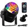 Callenbach Sfera da discoteca, LED da discoteca, luce da discoteca, 3 W, RGB, girevole a 360°, controllata dalla musica, da discoteca, cavo USB, carnevale, decorazione