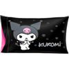 Franco Collectibles - Federa standard in raso setoso con Hello Kitty & Friends My Melody & Kuromi Beauty, 50 x 76 cm, per capelli e pelle, prodotto con licenza ufficiale)