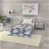 Italian Bed Linen Trapuntino Estivo Linea BASIC Made in Italy Copriletto Stampato in Morbida Microfibra - Trapunta Primavera Estate Mezza Stagione - Calypso, Singolo 160x240cm