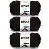Caron Simply Soft Party - Gomitolo di filato per feste, 3 confezioni da 85 g, acrilico, 4 medio (pettinato) - 160 metri - per maglia/uncinetto