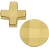 LT Easiyl 2Pcs Metal D-Pads Paddles Replacement Parts Directional Pad Kits Compatible with Xbox One Elite Series 2 Compatible with Xbox Elite 2 Core, Gold