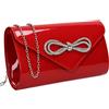 SwankySwans Eloise, Pochette Donna, Rosso, One Size