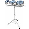 COMET RT68 30070 Rototom con supporto Percussione 3 roto tom 6-8-10" pelli blu