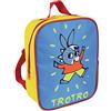Fun House Zaino isotermico Ane Trotro per bambini | Blu Giallo | H27 x L21 x P10 cm | Licenza Ufficiale | Borsa da pranzo per bambini isolata | Marca francese | Idea Regalo