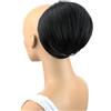 CAISHA by PRETTYSHOP Chignon Pezzo Di Capelli Treccia Chignon Chignon Hepburn Cravatta Per Capelli Updos Nero Naturale HD10