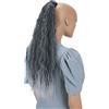 CAISHA 65cm Coda Capelli Hannah Con Chiusura Autoadesiva Capelli Extensions Finta Ondulato Grigio Mix HCW108