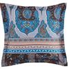 Bassetti Genova B1 9324347 - Federa per cuscino in raso di cotone 100% cotone, colore: blu, dimensioni: 65 x 65 cm
