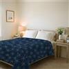 Italian Bed Linen Trapuntino Estivo Linea BASIC Made in Italy Copriletto Stampato in Morbida Microfibra - Trapunta Primavera Estate Mezza Stagione - Fireworks, Matrimoniale 250x240cm
