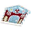 Pandecor Piatto ceramica casa decoro candy 20x19 cm