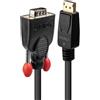 Lindy 41940 Cavo DisplayPort/VGA, 0,5m