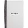 Pocketbook Custodia a libro in finta pelle con funzione sleep-cover per Pocketbook e-reader da 6 pollici, colore: Bianco