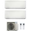 Daikin FTXA42CW FTXA42CW 2MXM50A Climatizzatore Dual Split Parete Stylish White/Bianco WIFI Bluevolution 15+15 Btu R-32