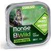 MONGE & C. SpA BWild Adult Paté Terrine Acciughe con Cinghiale con Ortaggi - Sterilised - 100GR