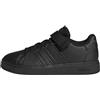 ADIDAS Grand Court 2.0 El K, Sneaker, Core Black/Core Black/Grey Six, 39 1/3 EU
