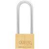 ABUS 26850 Lucchetto in ottone con grillo lungo 80 mm con 7561, reversibile, con chiave uguale