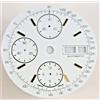 Quadrante chrono VALJOUX 7750 daydate ore 3 diametro 31,50 mm index oro+luminous