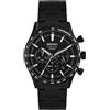 Seiko Orologio da uomo cronografo al quarzo nero SSB415P1