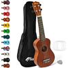 TIGER Music Uke12-Nt - Ukulele Soprano Ukulele Soprano, Ukulele e Borsa, Marrone (Naturale)