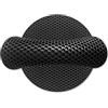 PTAPIPI Sottopentola in silicone Tappetino multiuso per asciugatura Sottopentola resistente al calore fino a 464 ° F, presina, impermeabile, (set di 2) antiscivolo, flessibile, durevole (Nero)