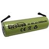 Electron Batteria ricaricabile Ni-Mh Stilo AA 1,2V 2000mAh con linguette lamelle terminali a saldare per pacco pacchi batteria