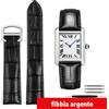 Cinturino orologio pelle per Cartier Tank 16mm 18mm 20mm nero rosso blu marrone