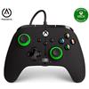 PowerA Controller cablato avanzato Xbox Series X|S - Green Hint, Gamepad, Controller per Videogiochi cablato, Controller di Gioco, Funziona con Xbox Series X|S