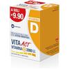 F & F Vitamina D Act 2000 U.I., Integratore Alimentare in Compresse, a base di Vitamina D, 1 Confezione da 60 Compresse