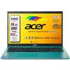 Acer Notebook Intel 4 Core N6000, RAM 16 Gb Ddr4, SSD pci da 512 Gb, Display FULLHD da 15,6, web cam, 3 usb, hdmi, bt, lan,wi-fi, Win11 Pro, pronto all'uso e preconfigurato Gar. Italia