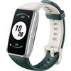 HONOR Band 7 Smartwatch per Uomo Donna Android iOS, 1.47 AMOLED Orologio Fitness Tracker con 96 Sportivo, Contapassi, Cardiofrequenzimetro, SpO2, Impermeabile Smart Band, Verde Smeraldo