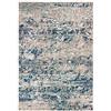 Safavieh Tappeto moderno chic per soggiorno, sala da pranzo, camera da letto, collezione Madison Collection, pelo corto, grigio e blu, 61 x 91 cm