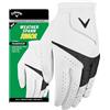 Callaway Guanto da golf Weather Spann Junior (indossato sulla mano destra, L, bianco)