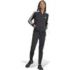 adidas Essentials 3-stripes Tracksuit Tuta da ginnastica, Black/White, S Donna