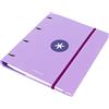 Antartik Cartellina con ricambio A4 Liderpapel Antartik Lavanda Lilla