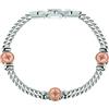 Sector No Limits Sector Jewels SADQ35 - Bracciale da uomo in acciaio inox, lunghezza 22 cm, 22 centimeters, Acciaio inossidabile